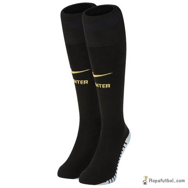 Calcetines Inter de Milán Replica Primera Ropa 2018/19 Negro